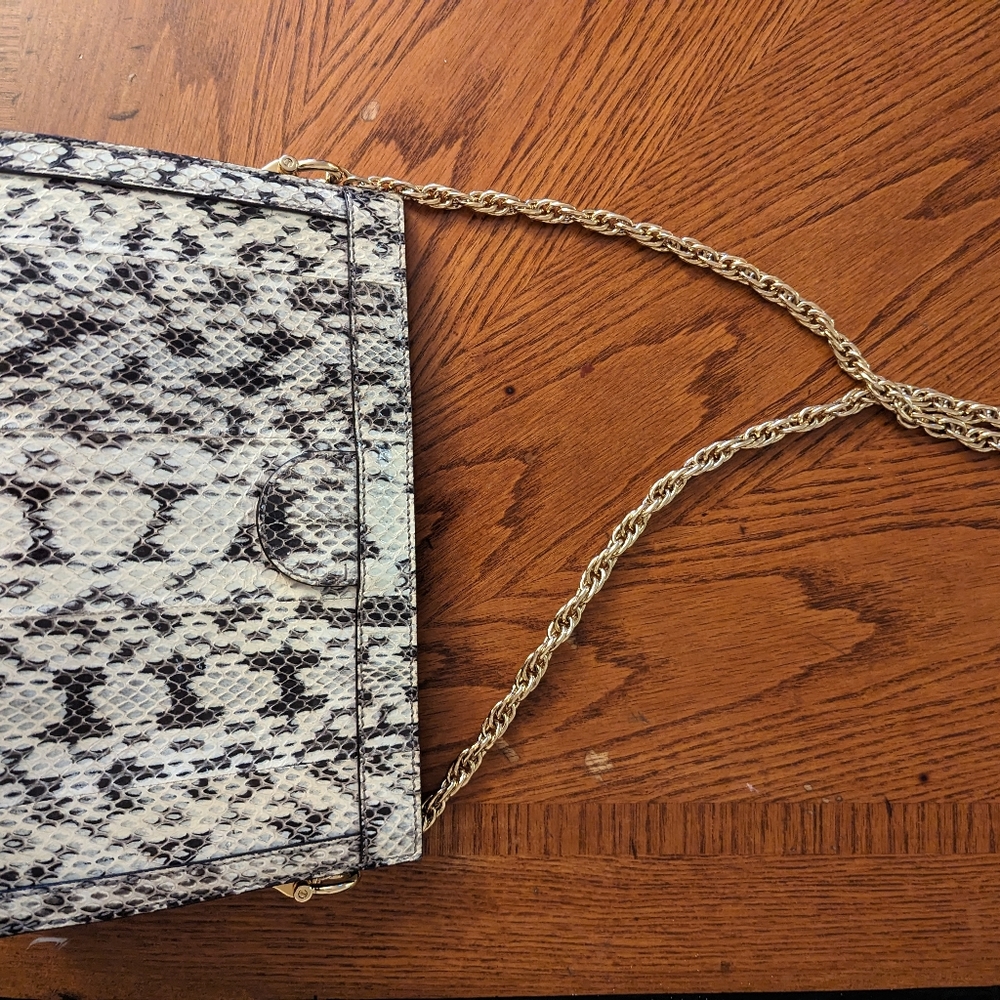 Gucci Python Skin Bag - image 2
